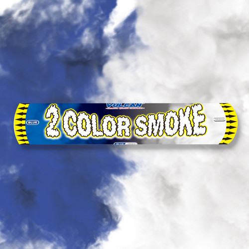 2-Color Smoke - BLUE & WHITE