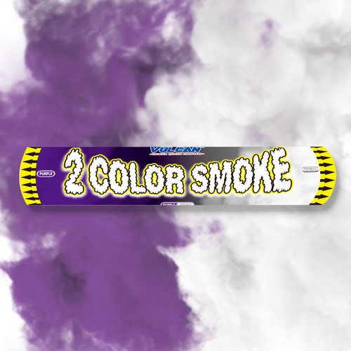2-Color Smoke - PURPLE & WHITE
