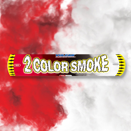 2-Color Smoke - RED & WHITE