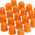 Projectiles-3D Printed, Short Pellet (100ct) - Orange