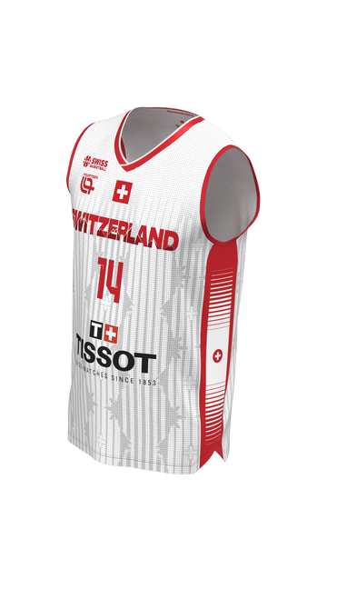 Swiss Basket - Players Performance Shirt HOME