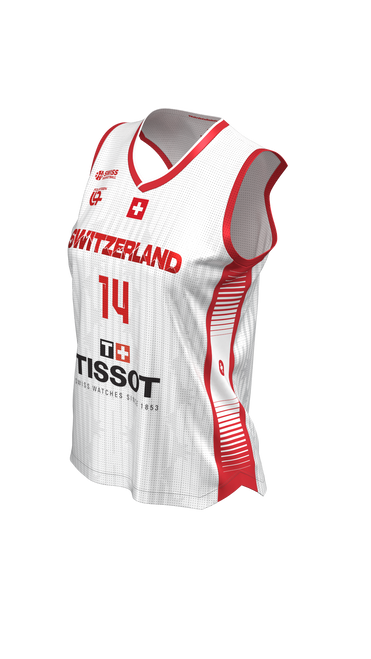 Swiss Basket - Players Women Performance Shirt HOME