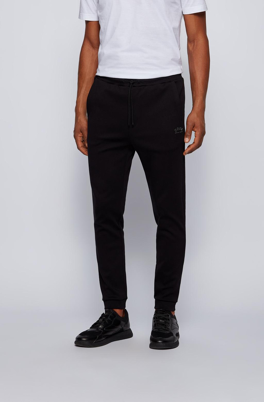 Hugo Boss Men's Tracksuit Pants Logo Embroidered Joggers | JoyLot.com