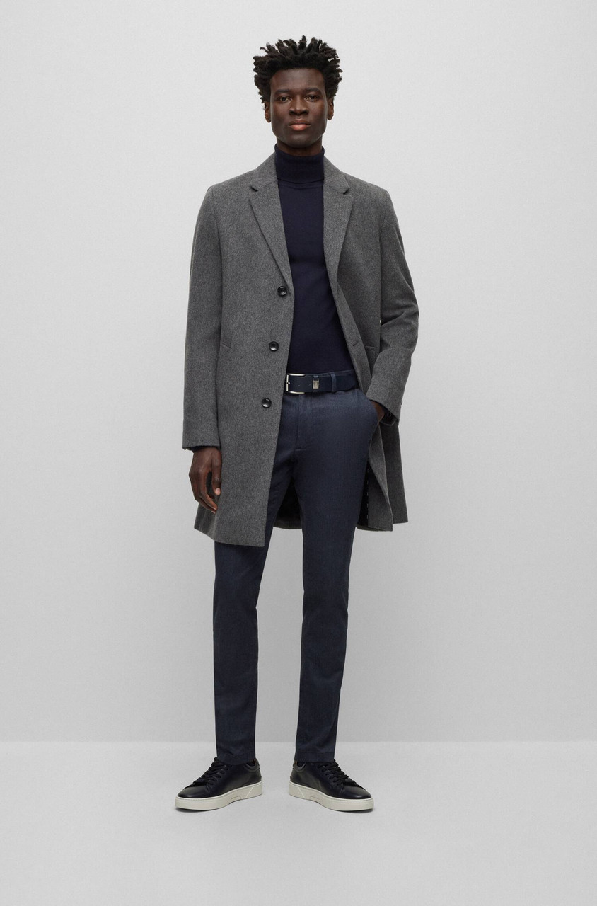 HUGO BOSS ヒューゴボス　KAITO スリムフィット　ネイビー　チノパン メンズチノ | HUGO BOSS