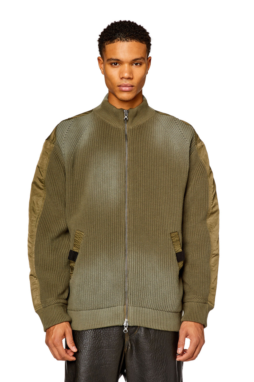 DIESEL ZIP KNIT - K-OSWIN - A124520KIA - Sergios