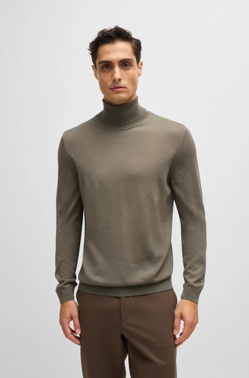 BOSS ROLLNECK MUSSO-P WI24 50468262 - HUGO BOSS NZ