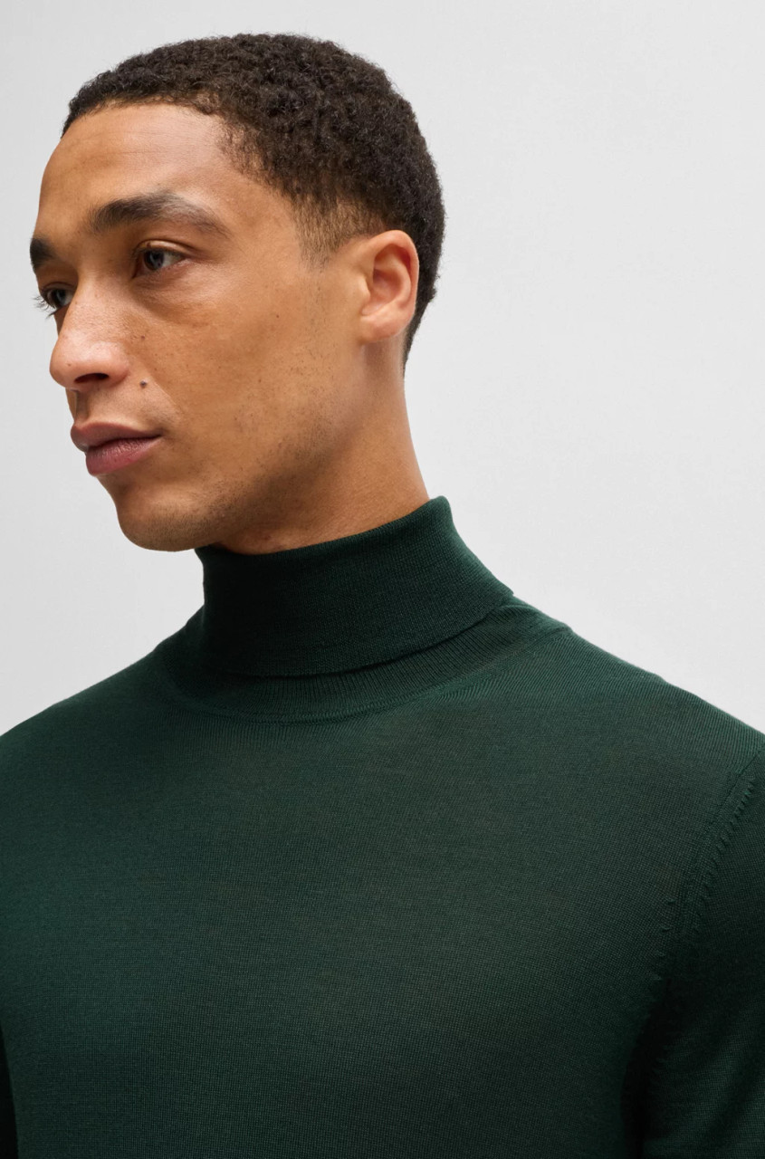 BOSS ROLLNECK MUSSO-P WI24 50468262 - HUGO BOSS NZ