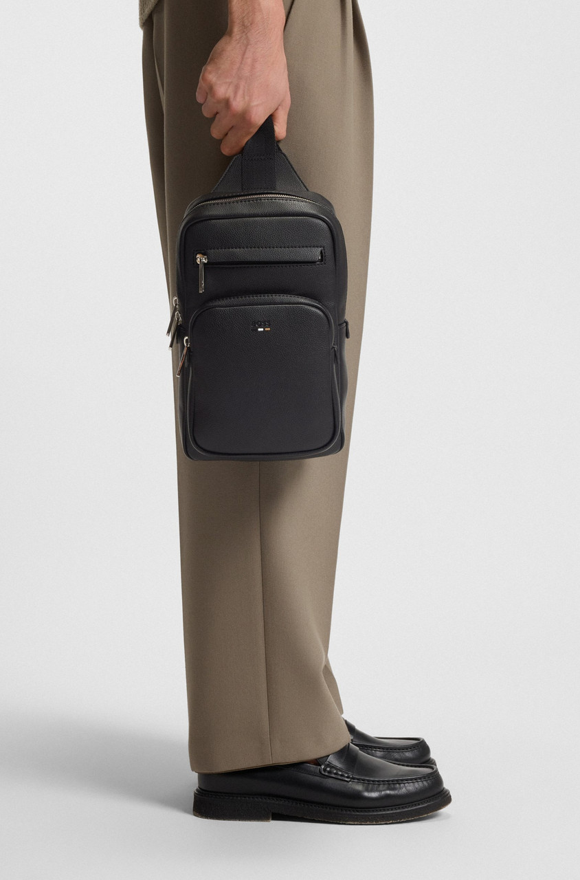crosstown leather monostrap backpack boss Hugo Cross Body Bag Black 001 For all of you hard workin boss ladies out there Bonsoir Indonesia | New Crosstown