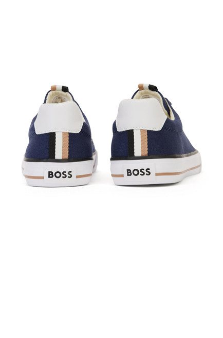 BOSS Zapatillas de Hombre Aiden_Tenn_ltB 184 Open White BOSS Zapatillas de Hombre Aiden_Tenn_ltB 184 Open White
