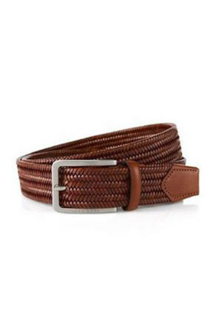 ROBERT CHARLES PLAITED BELT - 1068