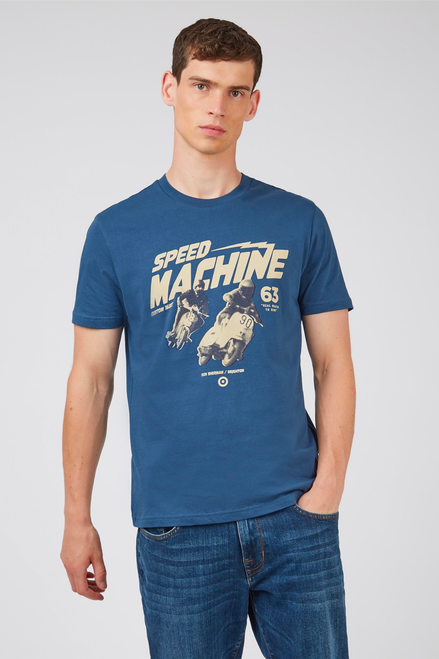 BEN SHERMAN S/S TEE - SPEED MACHINE - 68151026