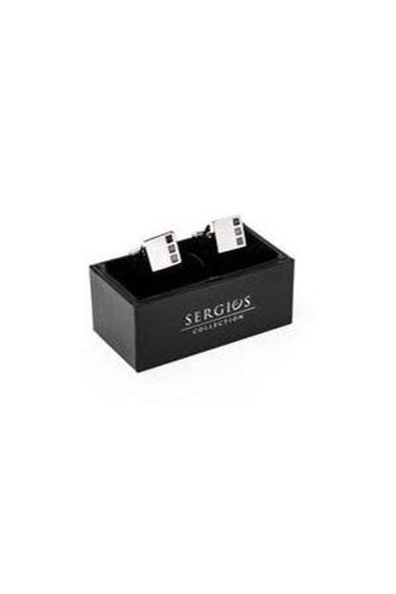 SERGIOS CUFFLINKS - 3 SQUARES - C365