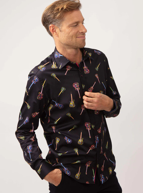 GUIDE LONDON - L/S GUITAR SHIRT - LS76743