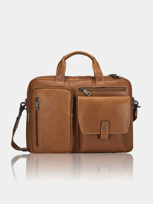Jekyll & Hide Montana Laptop Briefcase - Med