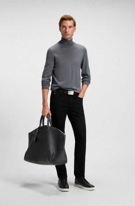 BOSS LEATHER HOLDALL GABRY 50536110
