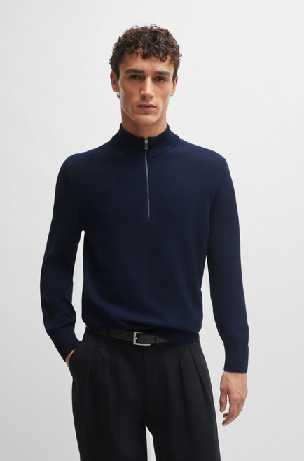 BOSS QUARTER ZIP SWEATER EBRANDO 50505997