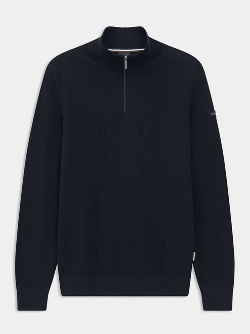 BUGATTI 1/4 ZIP KNIT - 95512