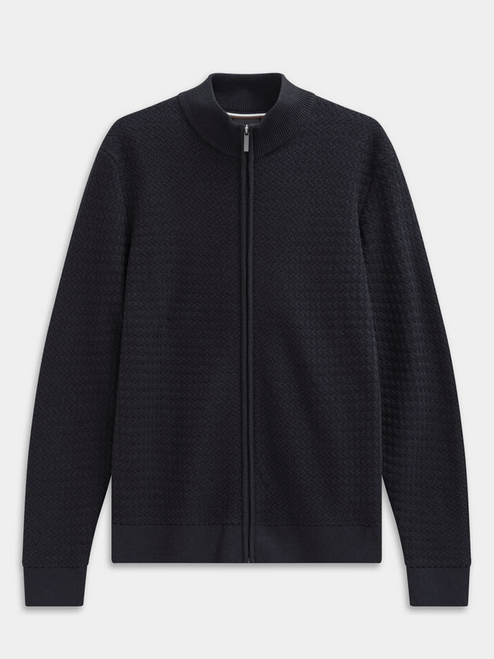 BUGATTI ZIP CARDIGAN - 85524D