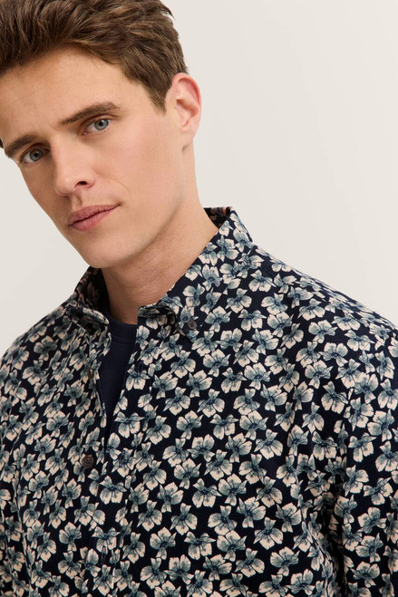 BUGATTI L/S CORD SHIRT - 88811D