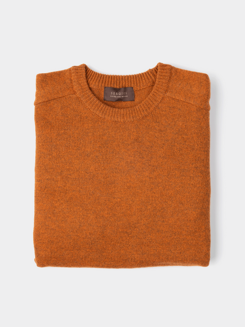 SERGIOS SADDLE-SLEEVE CREW KNIT - SE6517