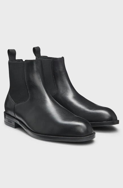 BOSS LEATHER BOOTS TAYIL_CHEB 50552489