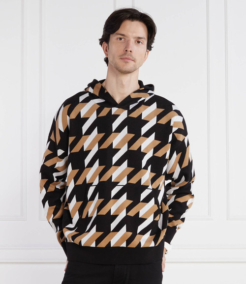 BOSS KNITTED HOODIE OFONDO 50495397