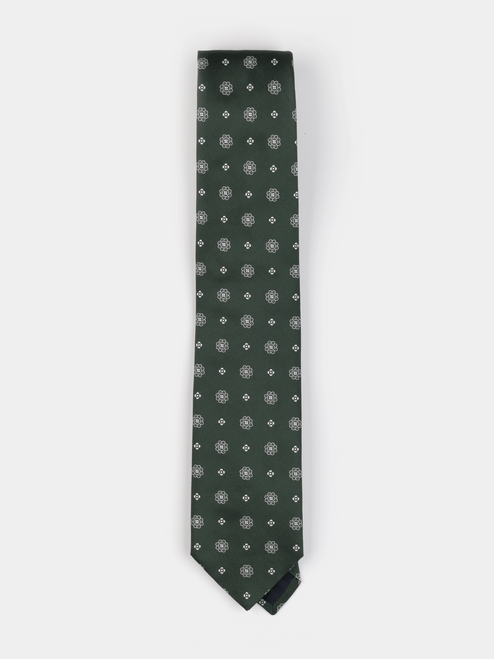 SERGIOS ITALIAN SILK TIE - 0426B - MIRRORED