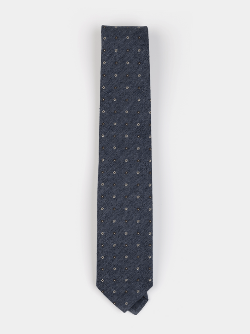 SERGIOS ITALIAN SILK TIE - 0426A - DAISY