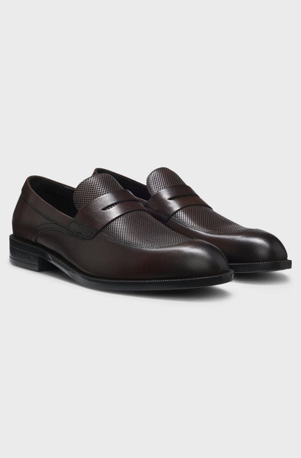 BOSS LEATHER LOAFER TAYIL_LOAF 50563123
