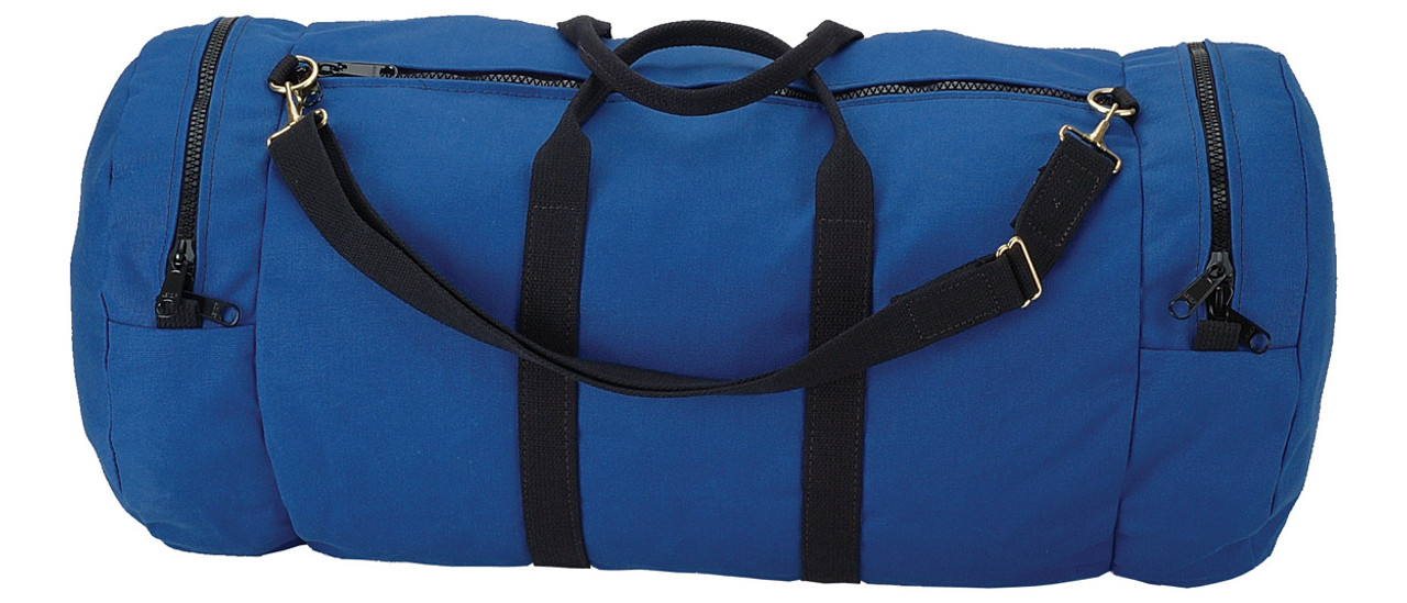 Duffel bag with shoulder straps clearance