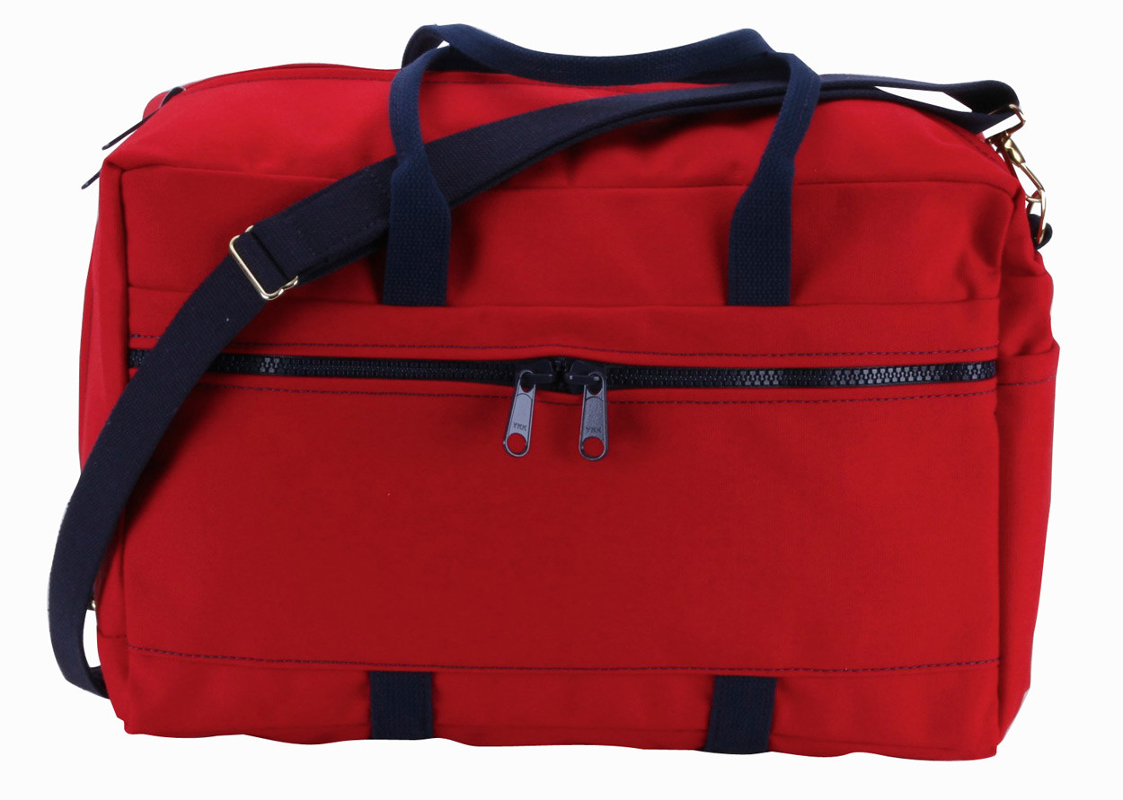 bag with detachable strap