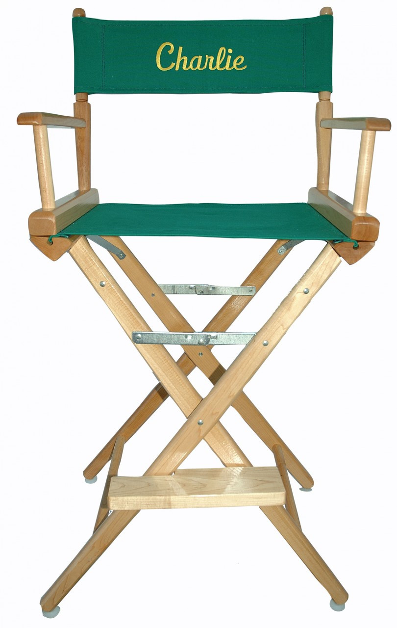 DIRECTORS CHAIR BAR HEIGHT Port Canvas Kennebunkport Maine