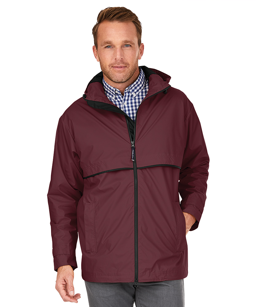 Men's New Englander Rain Jacket - Port 