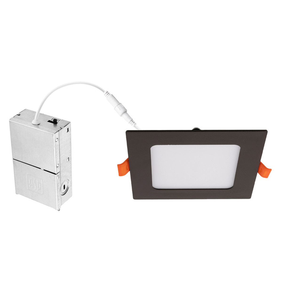ASD Lighting ASD-JBS-4D12AC-BZ-6PACK | LED Square Recessed Mini