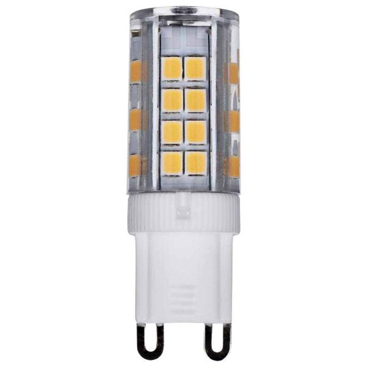 LED lamps with retrofit pin base G9