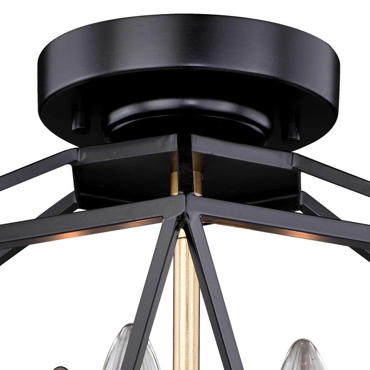 Vaxcel Turin Semi Flush Ceiling Light - Thumbnail 3