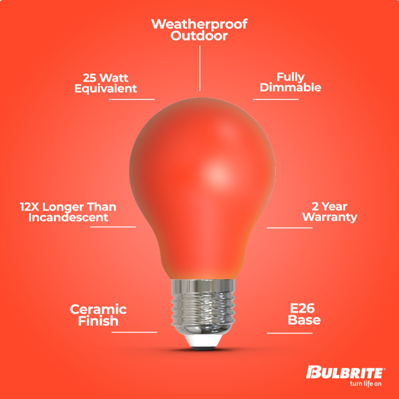 Bulbrite 776105 A19 LED Light Bulb - Thumbnail 5