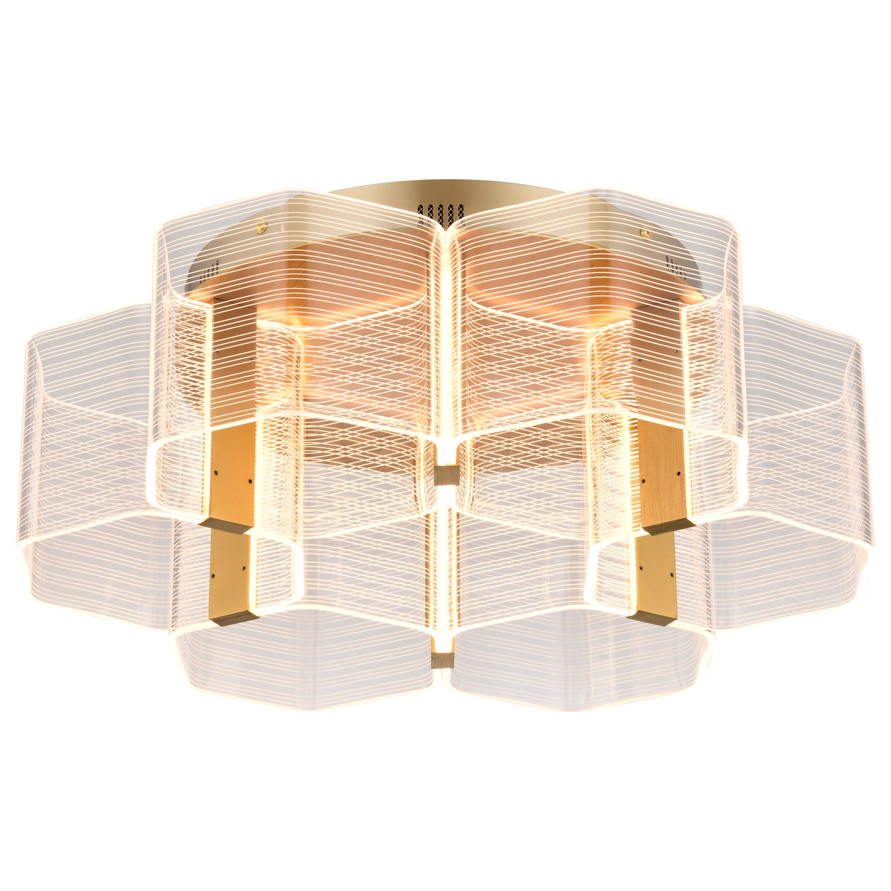 Satco Kenzo Flush Mount - Thumbnail 3
