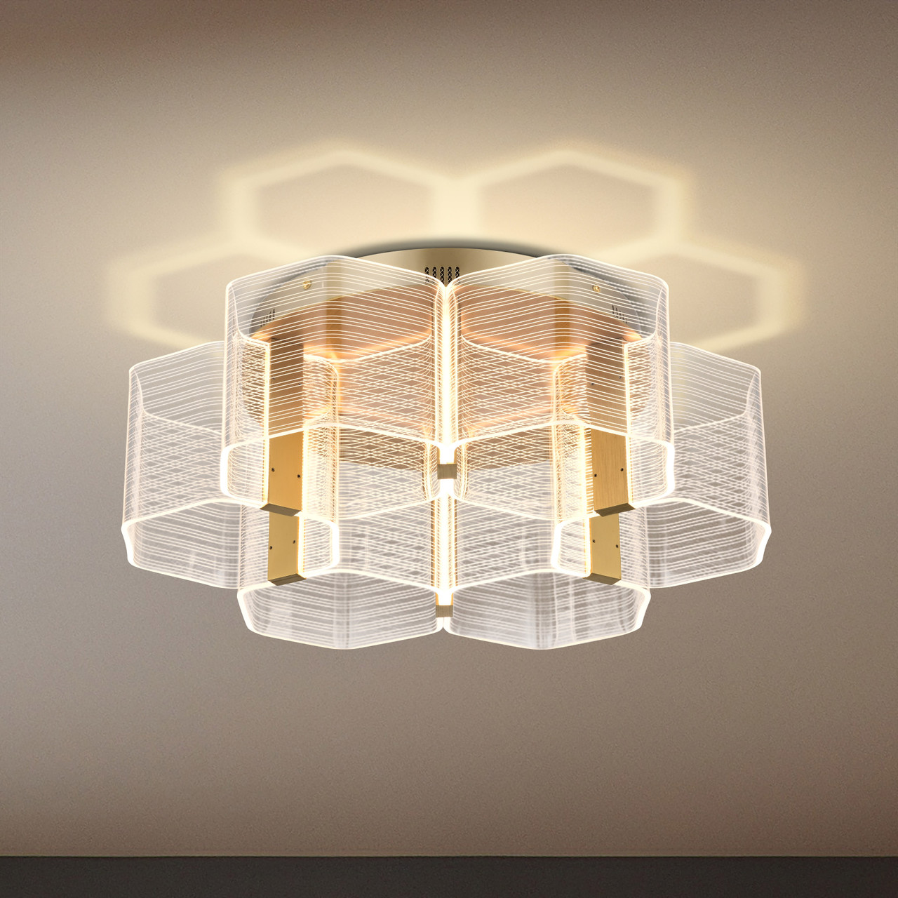 Satco Kenzo Flush Mount - Thumbnail 2