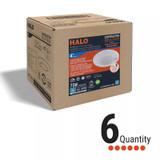 Halo | HLCEMS410FS1E-6BP | 4-inch LED Disk Light with Integrated, 1065 max lumens, 90 plus CRI, 5-color Field-SeleCCTable(TM) CCT