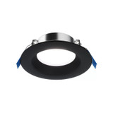 Halo | LTC406FS5BMB | 4-inch LT Series Baffle Canless LED Downlight. 670 lumens, 90+ CRI, field selectable CCT up to 5000K, 120V 60Hz, LE & TE phase