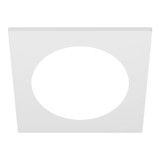 Halo | HLA6SDOMW | 6-inch Square Overlay, (Converts round fixture to square), Paintable Matte White