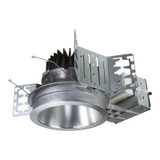 Portfolio | 6LBMD2H | 6- inch LED, 45° Cutoff, Medium Beam Reflector, Spun Aluminum, White painted self-flanged, Semi-Specular Clear