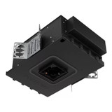 Portfolio | LDSQA3D209035D010 | 3" adjustable accent recessed downlight, Non-IC Rated (2x8 construction), 2000 lumens, Order optic separately, 90