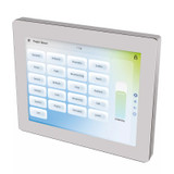 Cooper | DMX-TS-8-BK | Pharos Expert Touch 8 (8" wall mount touchscreen interface), Black (Bayblend T65XF (UL94 HB) RAL 9005 jet black), Pharos P/N: