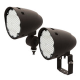 Lumark | TRX15S-BZ | Selectable Tracer Flood Light, Knuckle & Trunnion, Bronze, 1200-2250 Lumens, 15-12-8W, Selectable CCT: 3000K