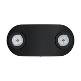 Sure-Lites | SEL30BKSD | LED Emergency Light, 30 Feet Coverage, Black, Self Diagnostic