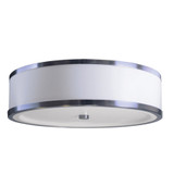 Efficient Lighting EL-860-25LED-BN | EL-860 Energy Star Certified Interior Ceiling Mount Fixture - Brushed Nickel, 25W integrated LED (120V)