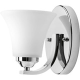 Efficient Lighting EL-260-01 | EL-260-01 Interior Wall Mount Sconce Lighting Fixture - Brushed Nickel, Fixture only, no bulb included