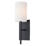 Efficient Lighting EL-361-109E26LED-B | EL-361 Interior Wall Mount Sconce Lighting Fixture - Black, 1 x 9W E26 LED bulb included